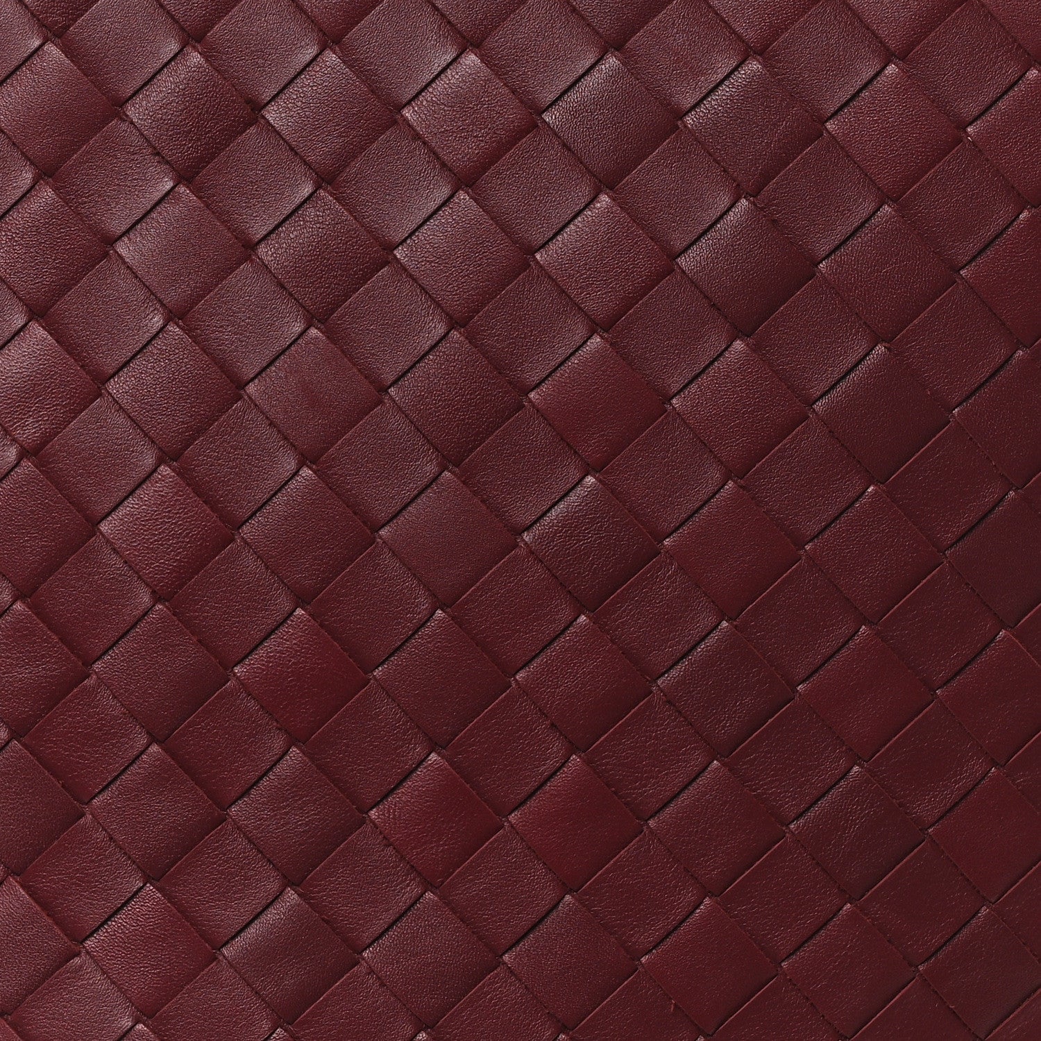 Bottega Veneta Calfskin Intrecciato Large North South Tote Bag Burgundy 7 of 9