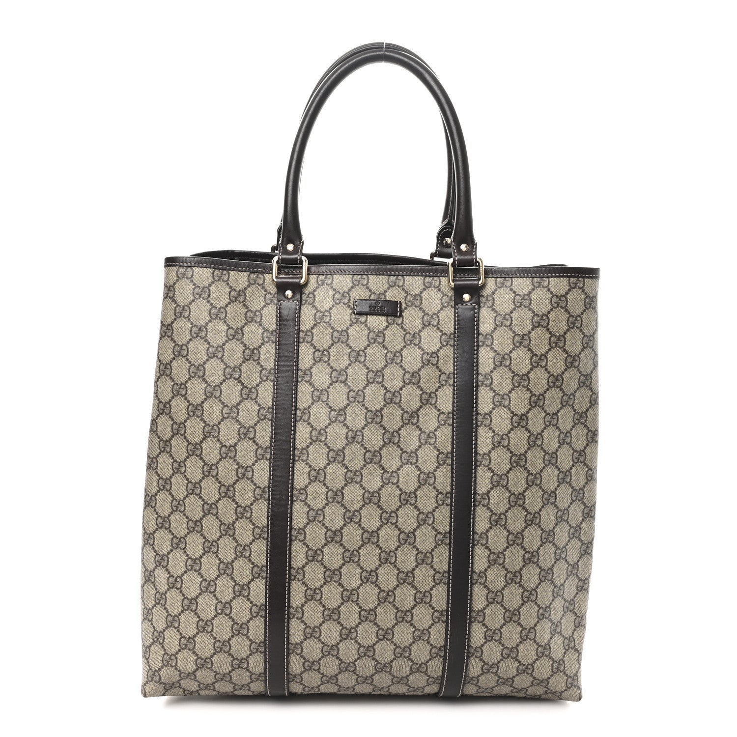 Gucci GG Plus Monogram Joy Vertical Tote Dark Brown 1 of 10