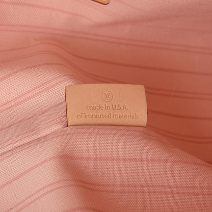 Louis Vuitton Damier Azur Delightful MM Rose Ballerine 8 of 8