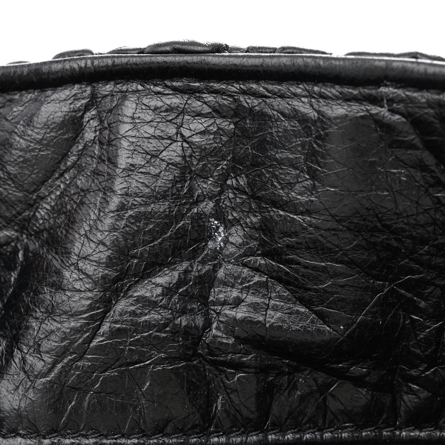 Lambskin XL Astrakan Tote Black