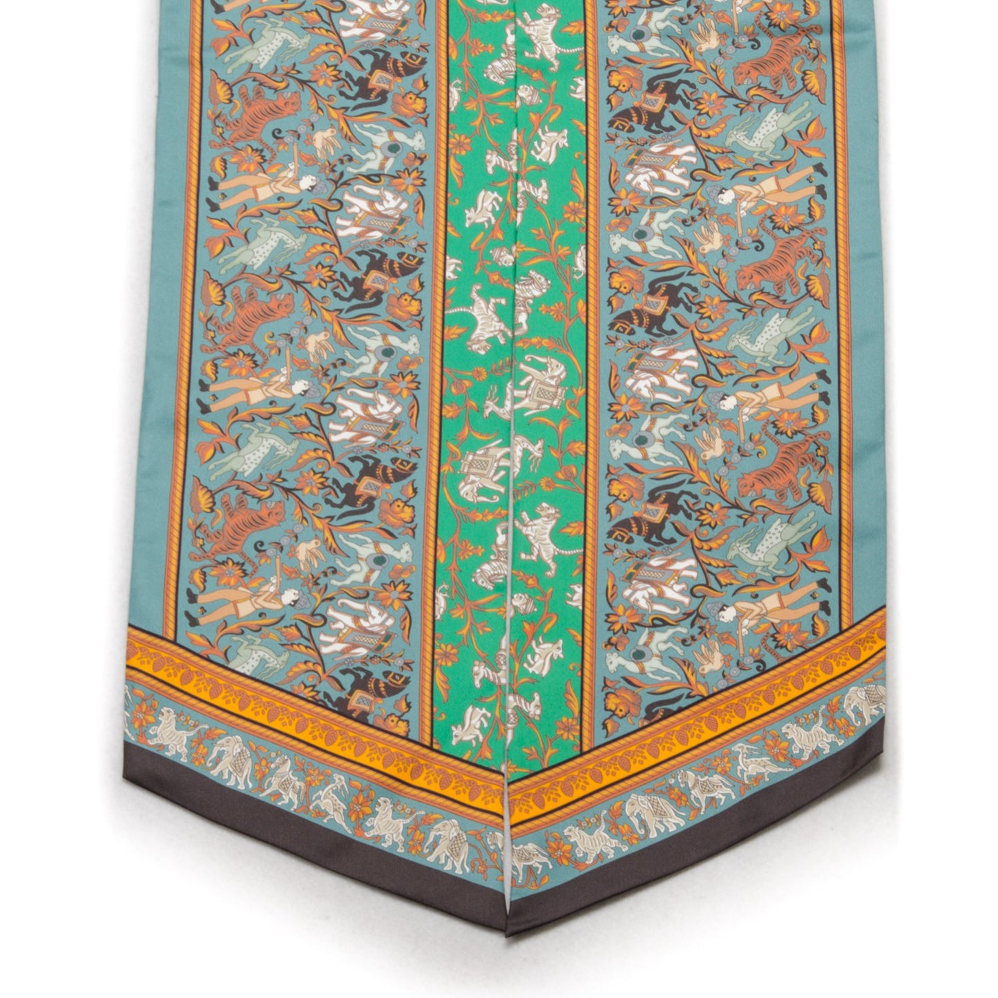 Silk Chasse En Inde Maxi Twilly
