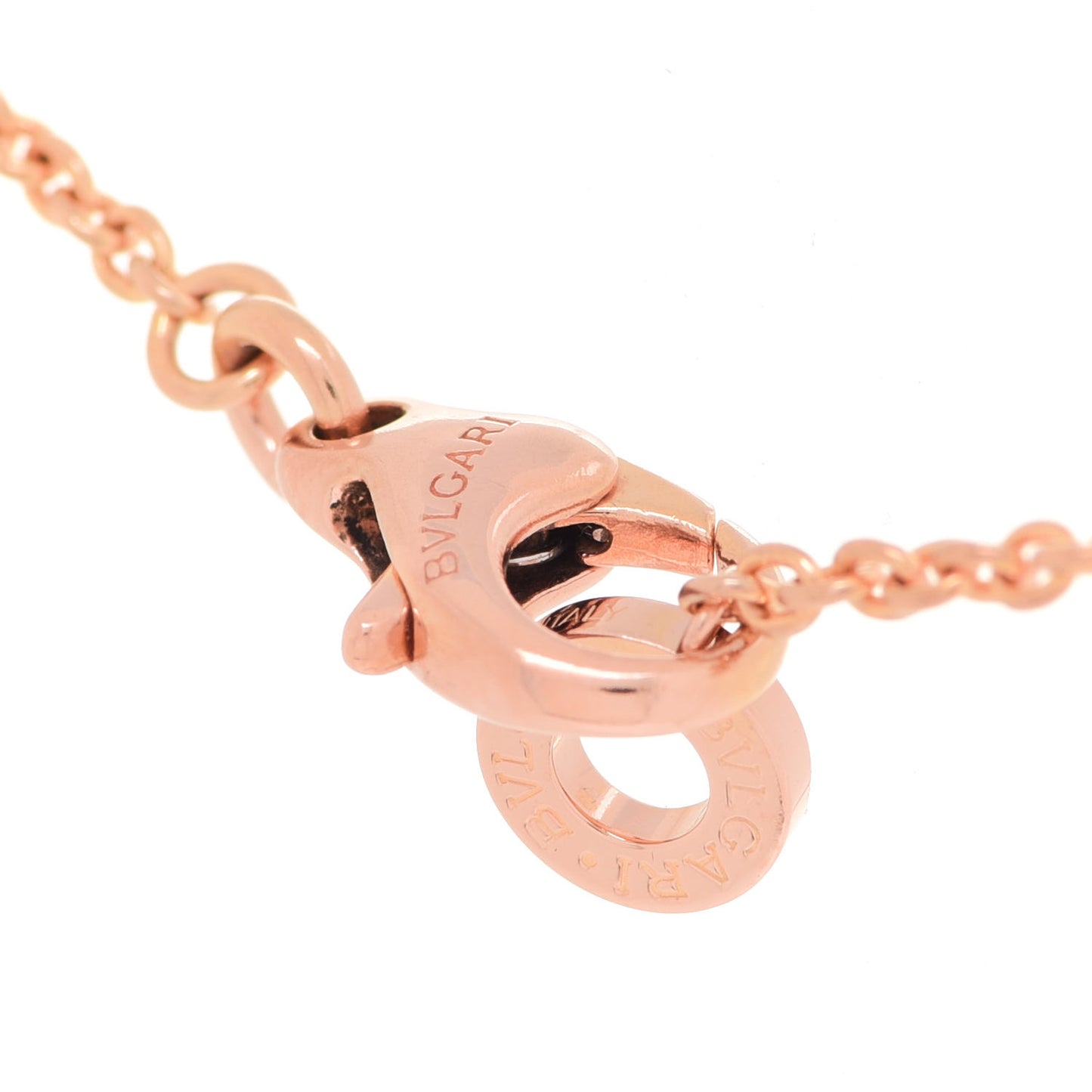 18K Rose Gold B.Zero1 Open Legends Pendant Necklace