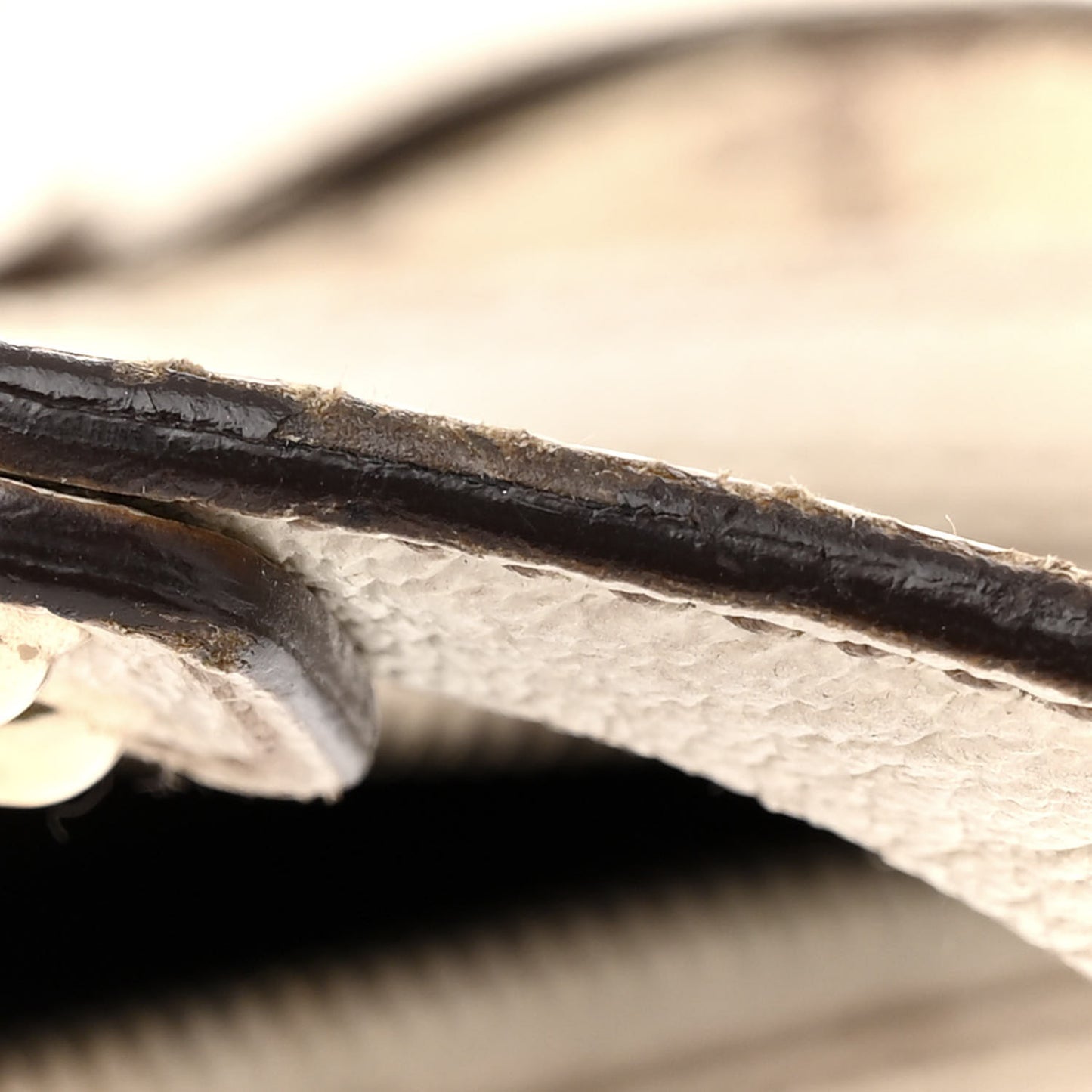 Monogram Bamboo Horsebit Hobo Off White