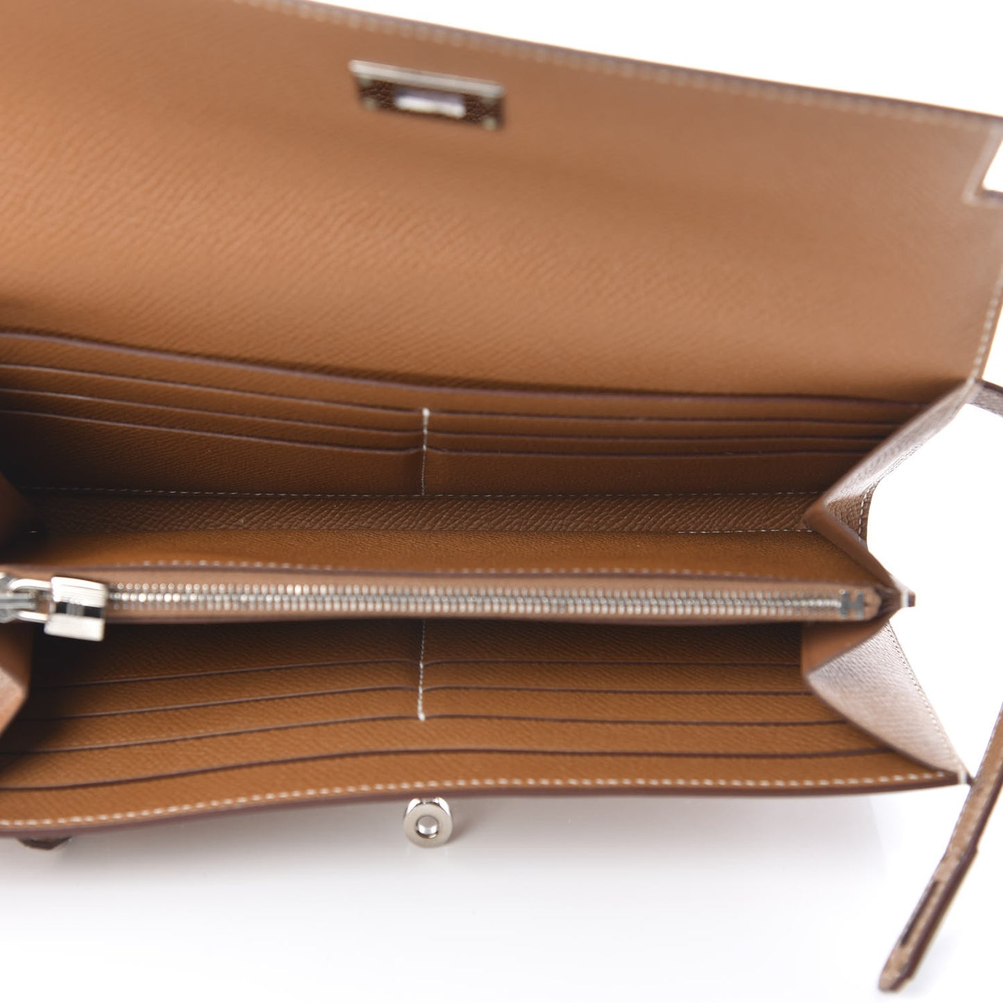 Epsom Kelly Longue Wallet Gold