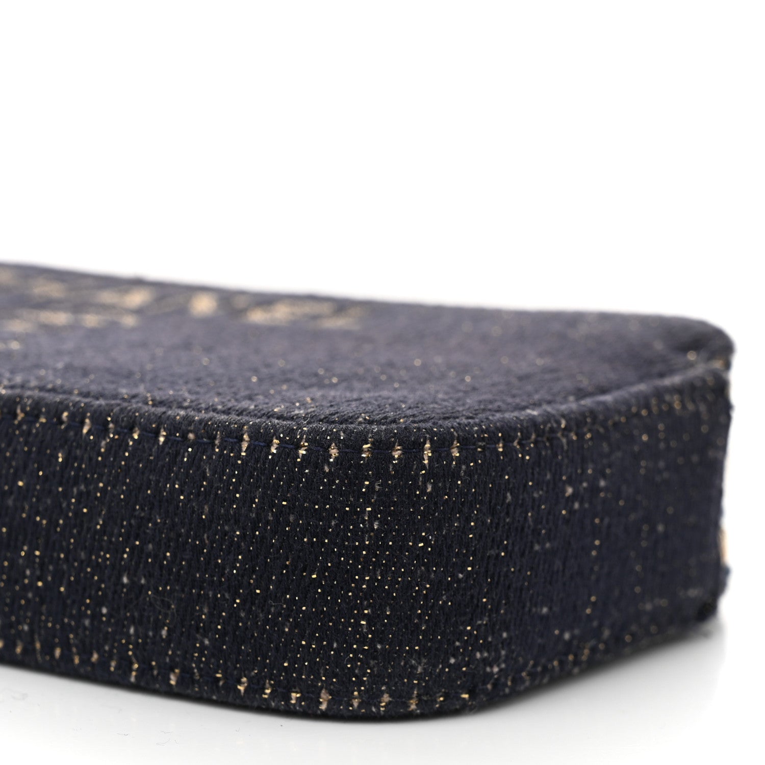 Chanel Canvas Small Deauville Clutch With Chain Black 11 of 11