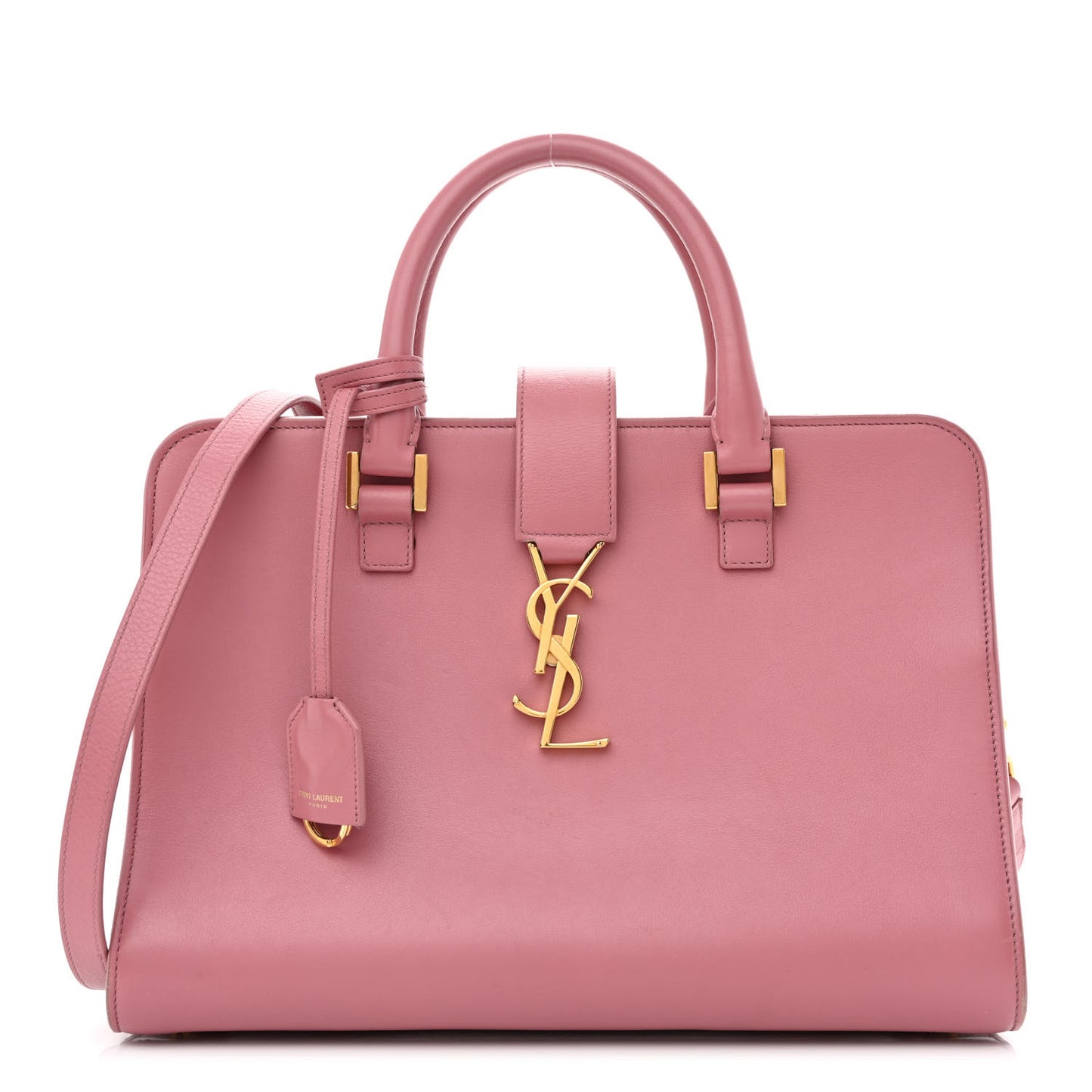 Smooth Calfskin Small Monogram Cabas Vieux Rose