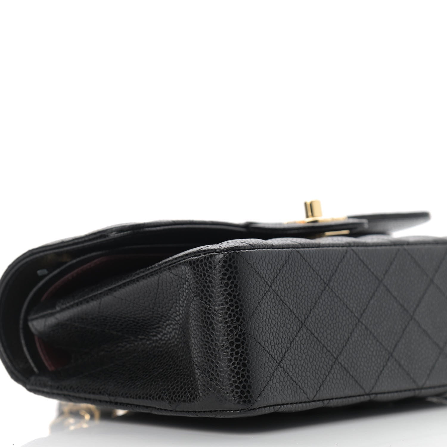 Chanel Caviar Quilted Small Double Flap Black 10 of 11