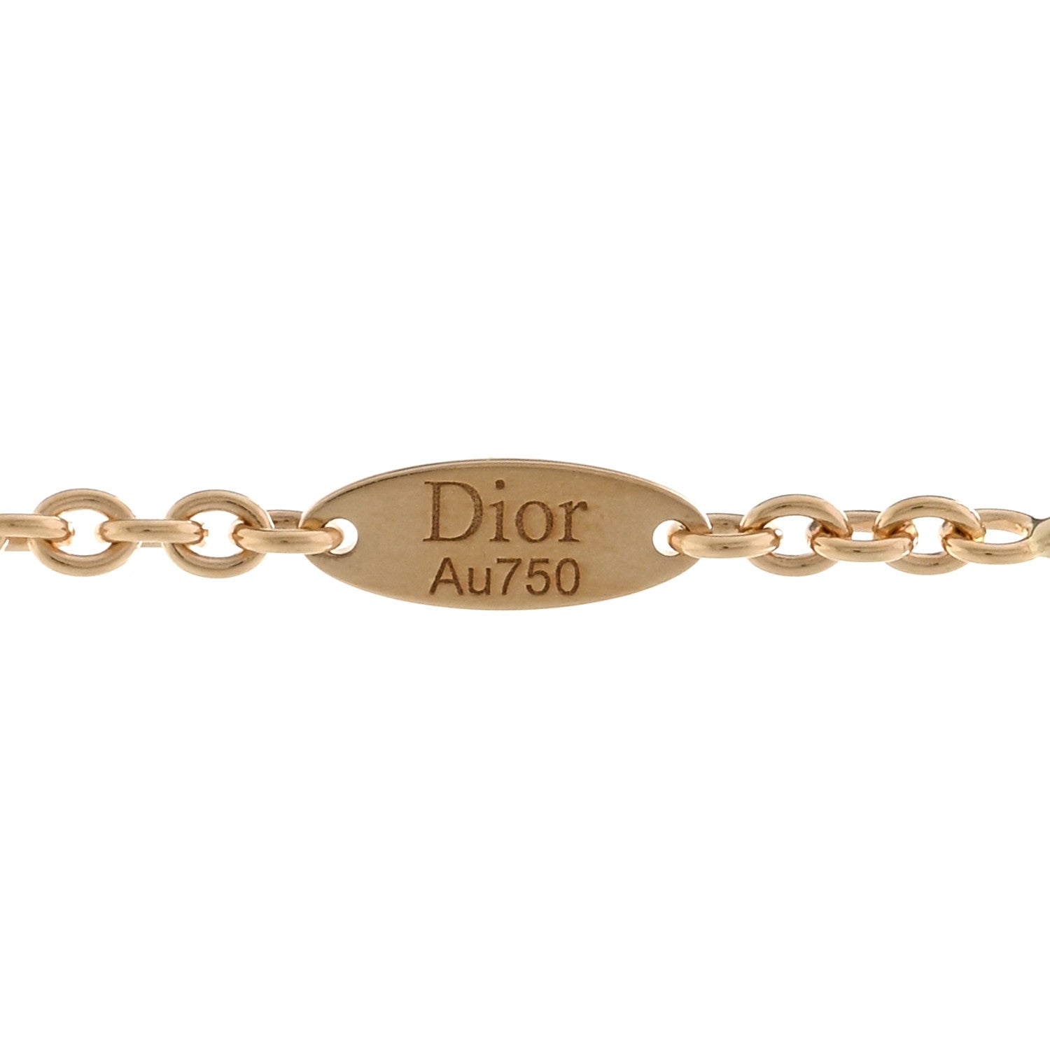 Christian Dior 18K Yellow White Gold Diamond Black Onyx Mother of Pearl Rose Celeste Medallion Pendant Necklace 5 of 7