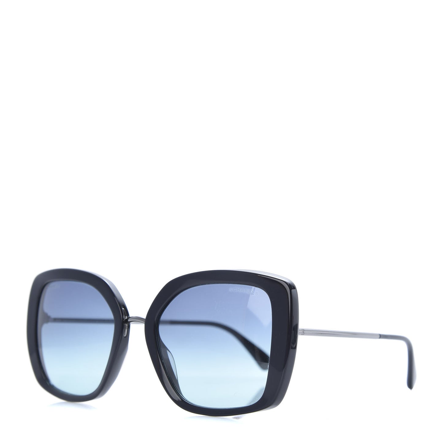 Acetate Sunglasses 5401-A Black Blue