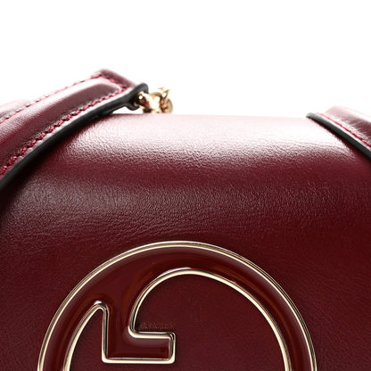 Gucci Calfskin Blondie Small Shoulder Bag Dark Red 7 of 9