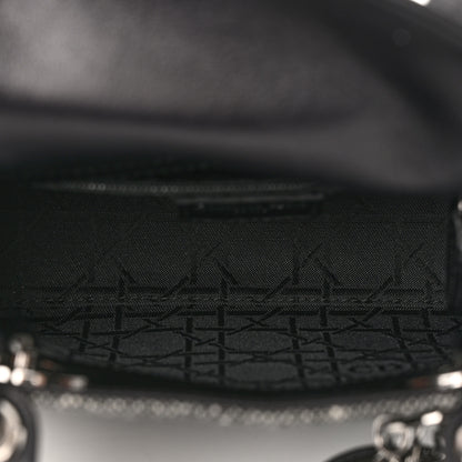 Christian Dior Tweed Mini Lady Dior Black 5 of 15