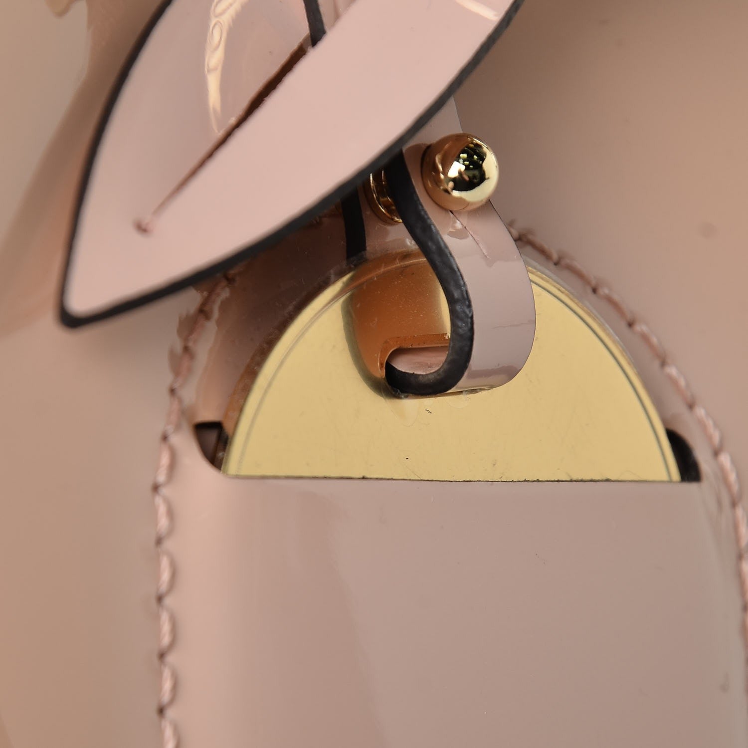 Louis Vuitton Patent Calfskin Miroir Tote Rose Ballerine 8 of 10