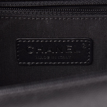 Chanel Caviar Quilted Large Boy Flap Black 8 of 12