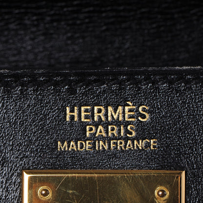 Hermes Box Kelly Retourne 32 Black 20 of 30