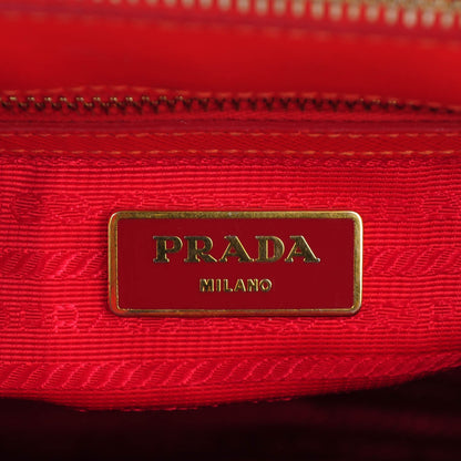 Prada Saffiano Mini Galleria Double Zip Tote Lacca 6 of 10