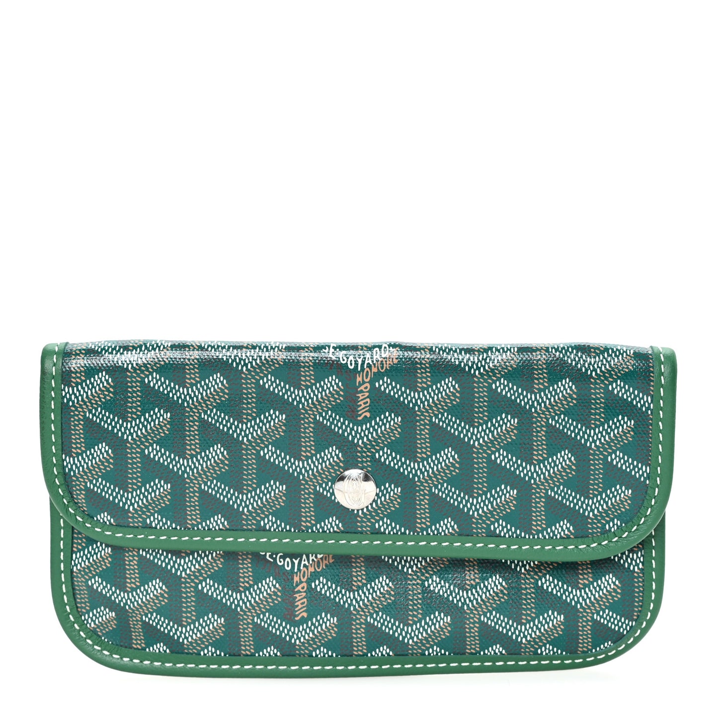 Goyardine Pouch Green