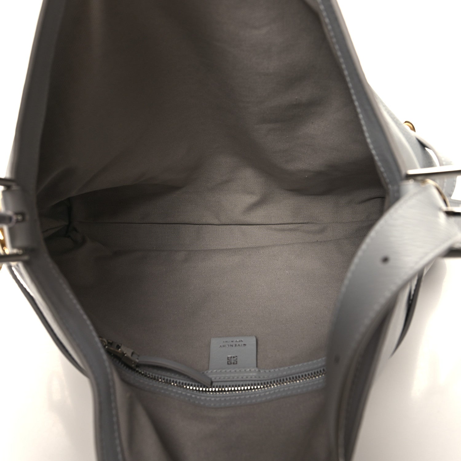 Givenchy Calfskin Medium Voyou Bag Light Grey 5 of 10