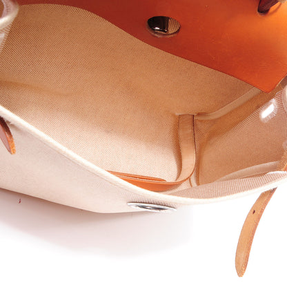 Hermes Toile HERBAG Natural 5 of 9