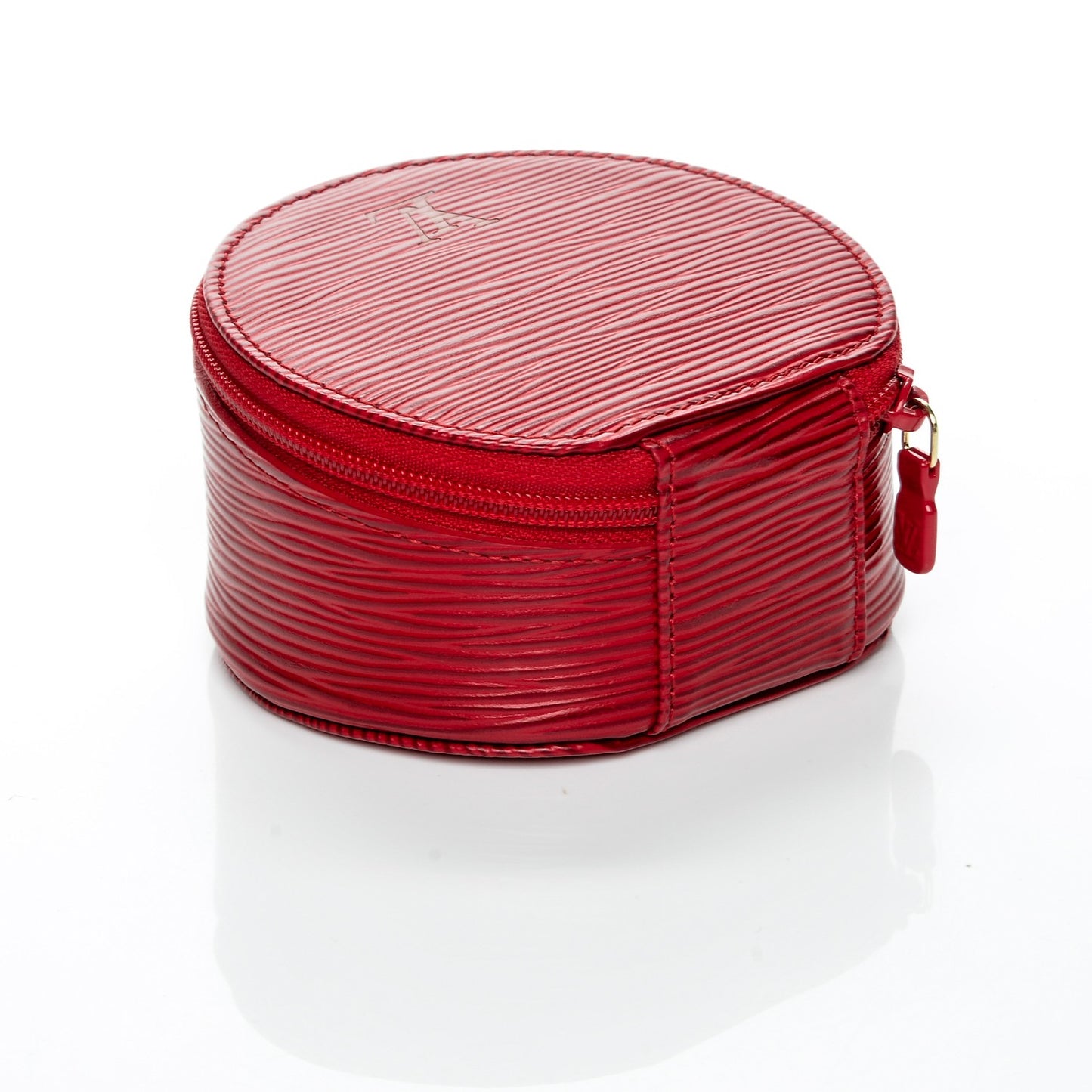 Epi Ecrin Bijoux 10cm Jewelry Box Case Red