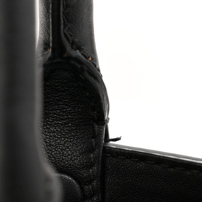 Prada Soft Grain Calfskin Small Double Belt Tote Black 12 of 12