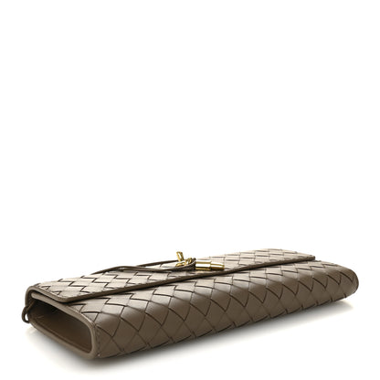 Bottega Veneta Nappa Intrecciato Long Andiamo Top Handle Clutch Pinecone 4 of 7