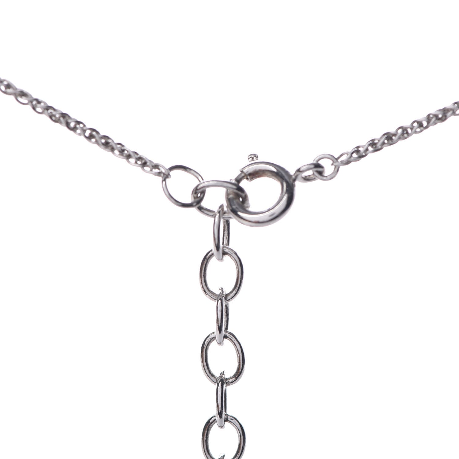 Christian Dior Crystal Butterfly Necklace Pink 6 of 7