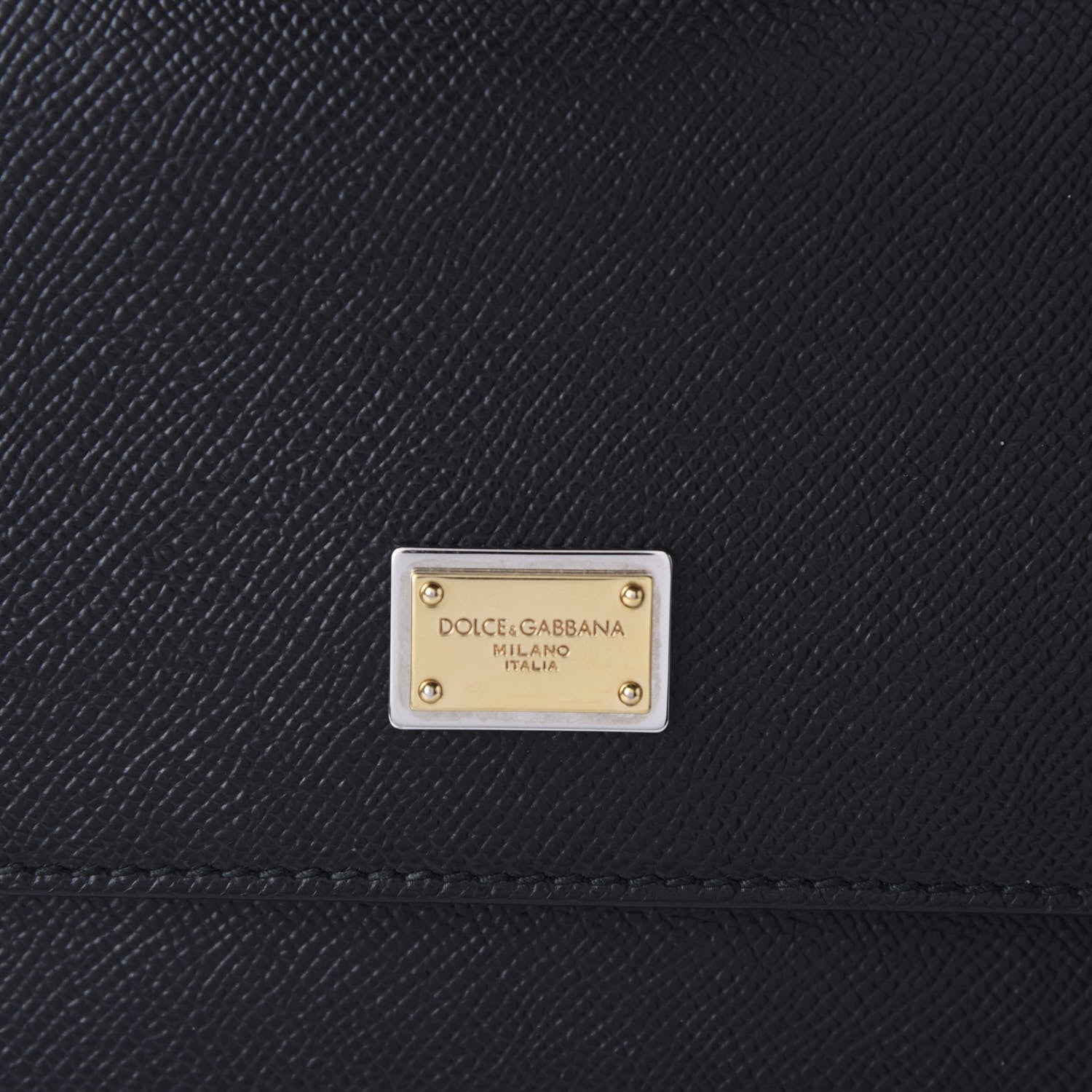 Dolce & Gabbana Dauphine Medium Miss Sicily Satchel Black 12 of 12
