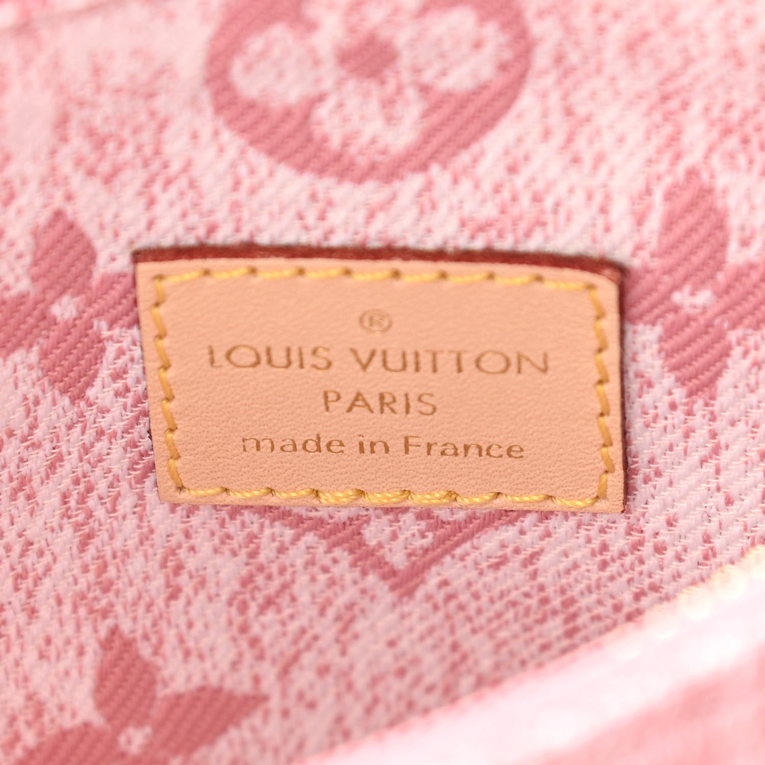 Louis Vuitton Monogram Jacquard Denim Nano Speedy Bandouliere Pink 6 of 10