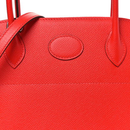 Hermes Epsom Bolide 27 Rouge De Coeur 8 of 11