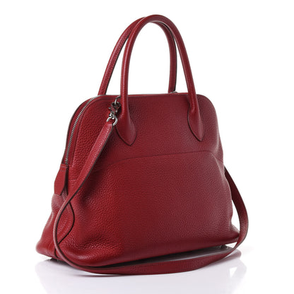 Hermes Taurillon Clemence Bolide 31 Rouge Garance 2 of 4