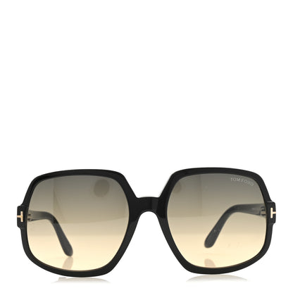 Tom Ford Acetate Delphine Sunglasses TF992 Black 2 of 8