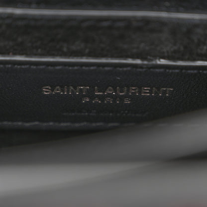 Saint Laurent Snakeskin Small Monogram Sunset Red 6 of 10