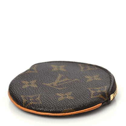 Louis Vuitton Monogram Round Coin Purse 7 of 7