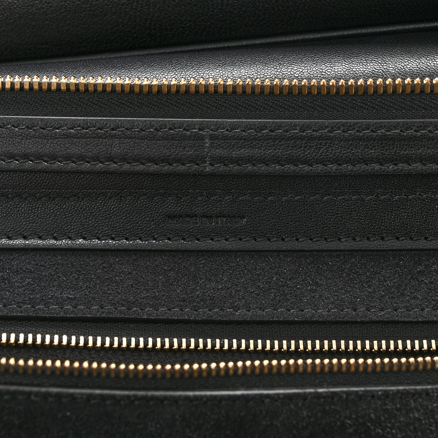 Celine Supple Shiny Lambskin Medium Smiling New Luggage Black 7 of 10