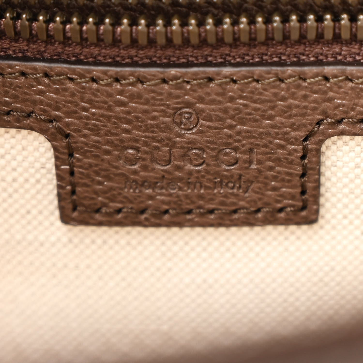 Gucci GG Supreme Monogram Web Small Ophidia Messenger Bag Brown 6 of 10