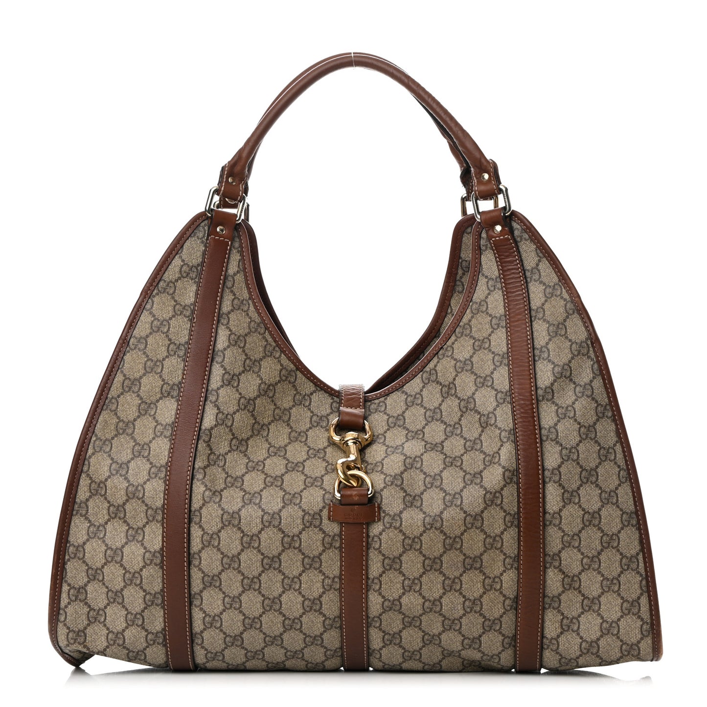 GG Plus Monogram Large Joy Shoulder Bag Brown