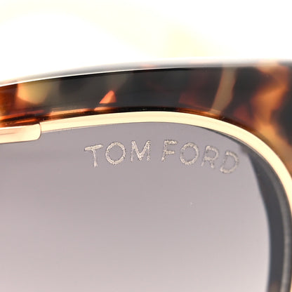 Tom Ford Edita Sunglasses TF384 Havana 8 of 9