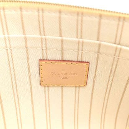 Louis Vuitton Damier Azur Neverfull MM GM Pochette 6 of 7