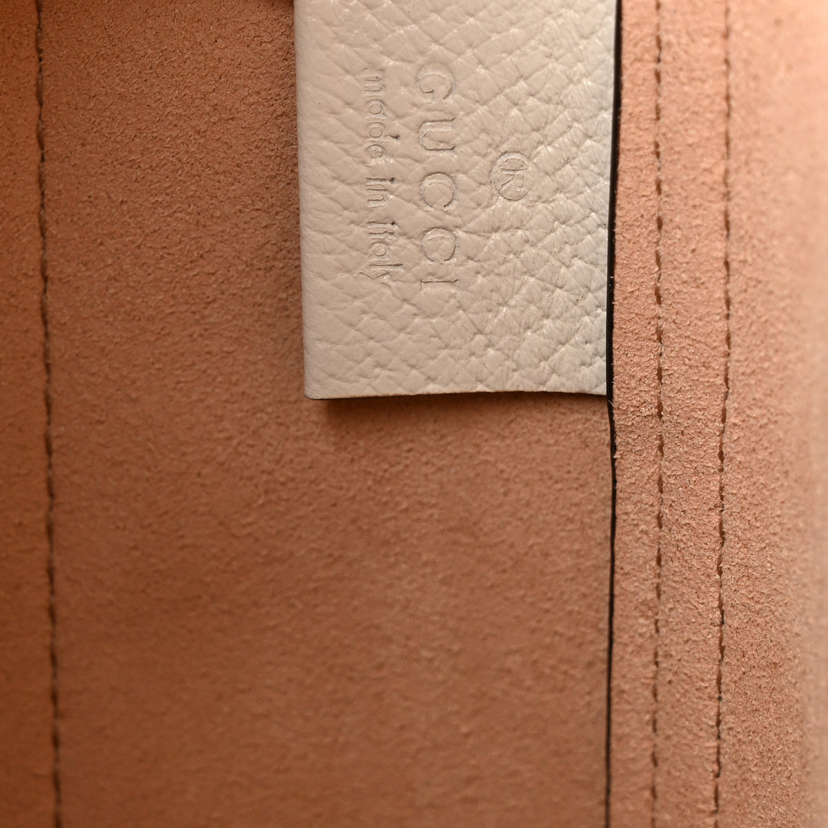 GG Supreme Monogram Flora Web Ophidia Vertical Shopping Tote White