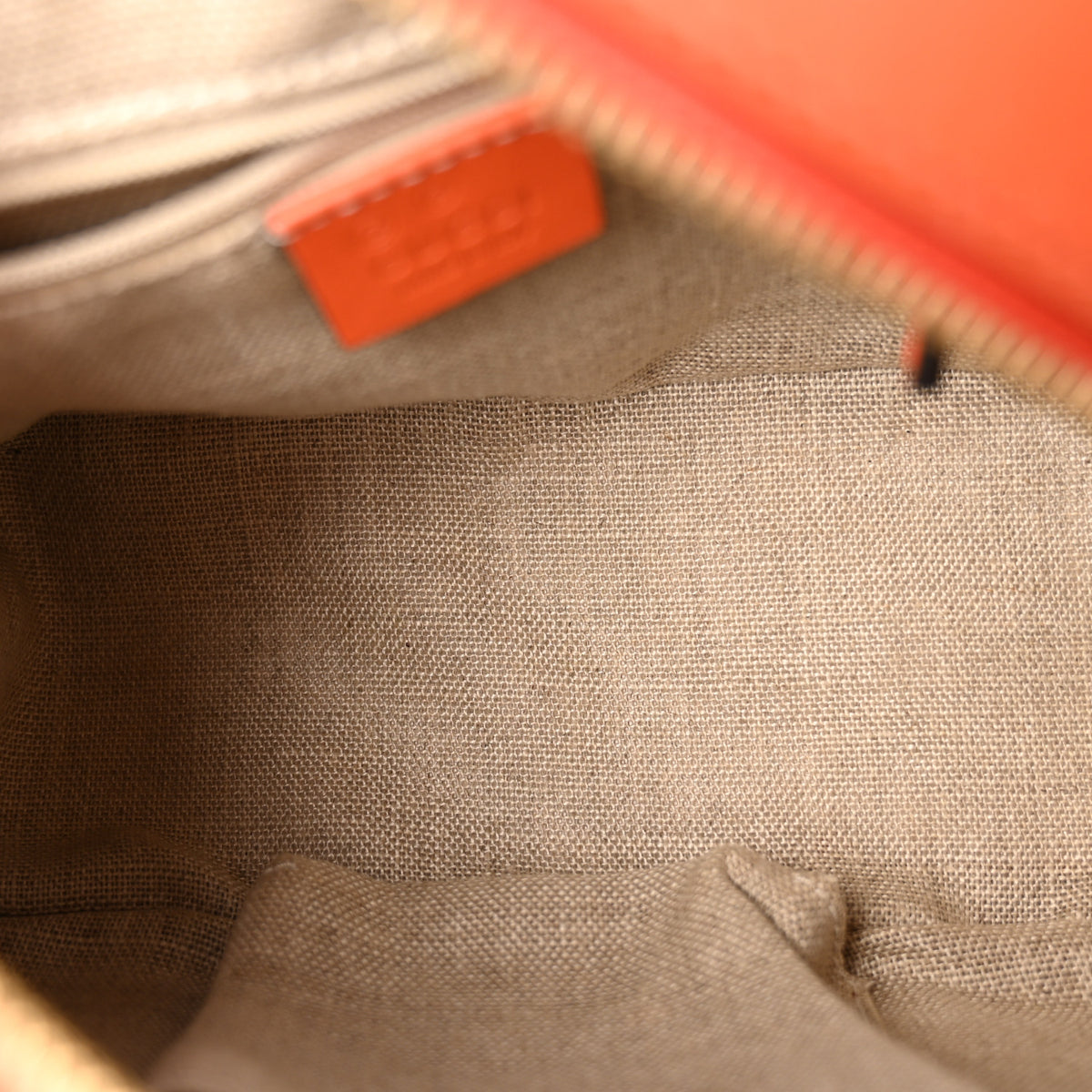 Soft Microguccissima Small Crossbody Bag Sun Orange