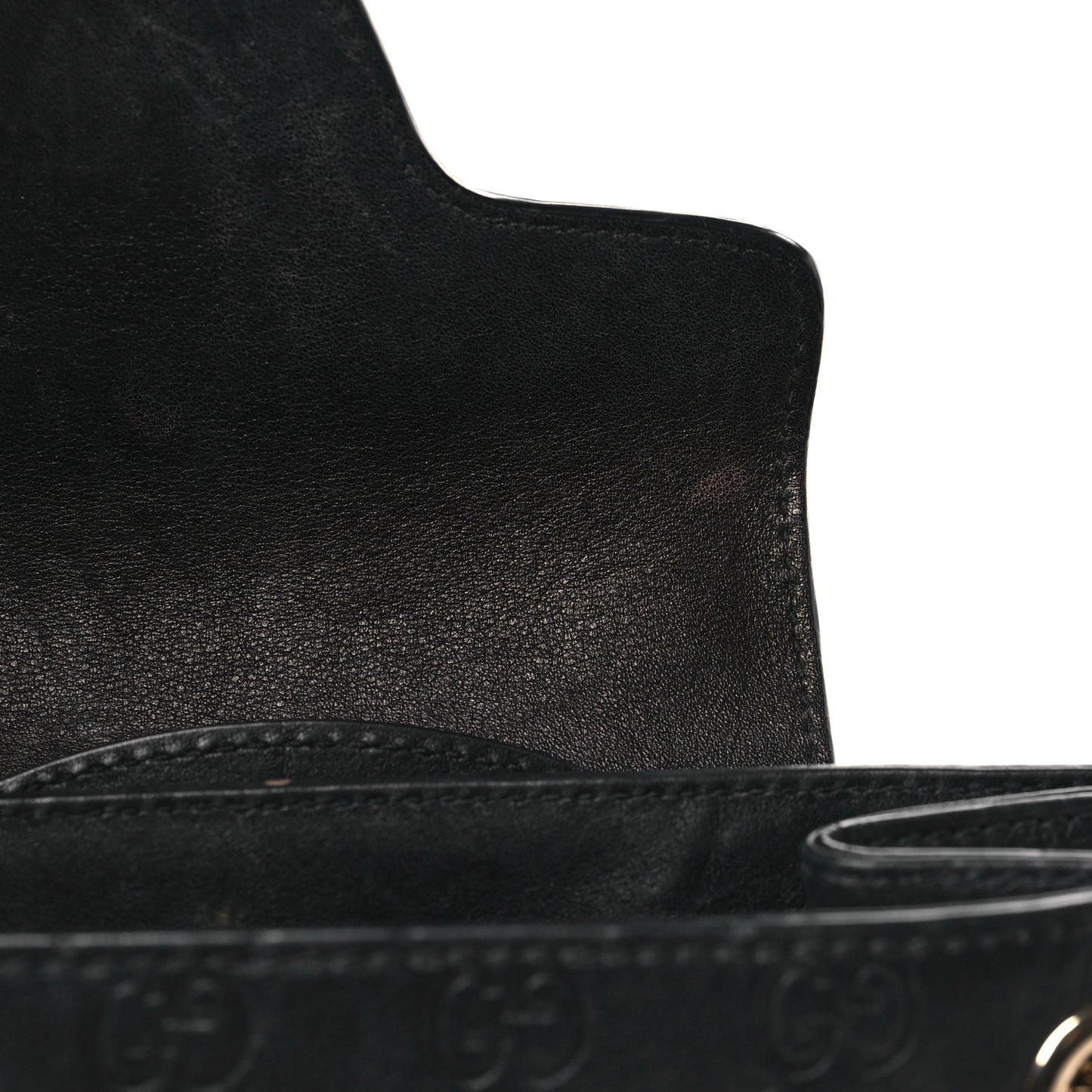 Guccissima Small Emily Shoulder Bag Black
