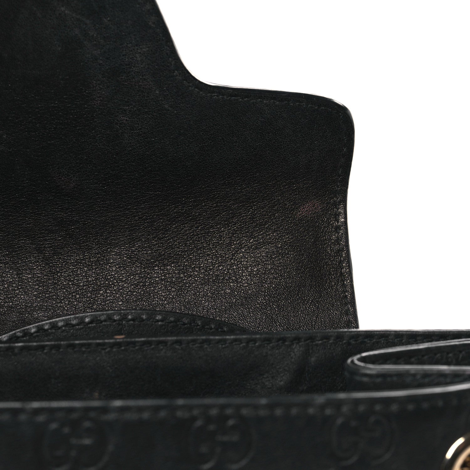 Gucci Guccissima Small Emily Shoulder Bag Black 10 of 15