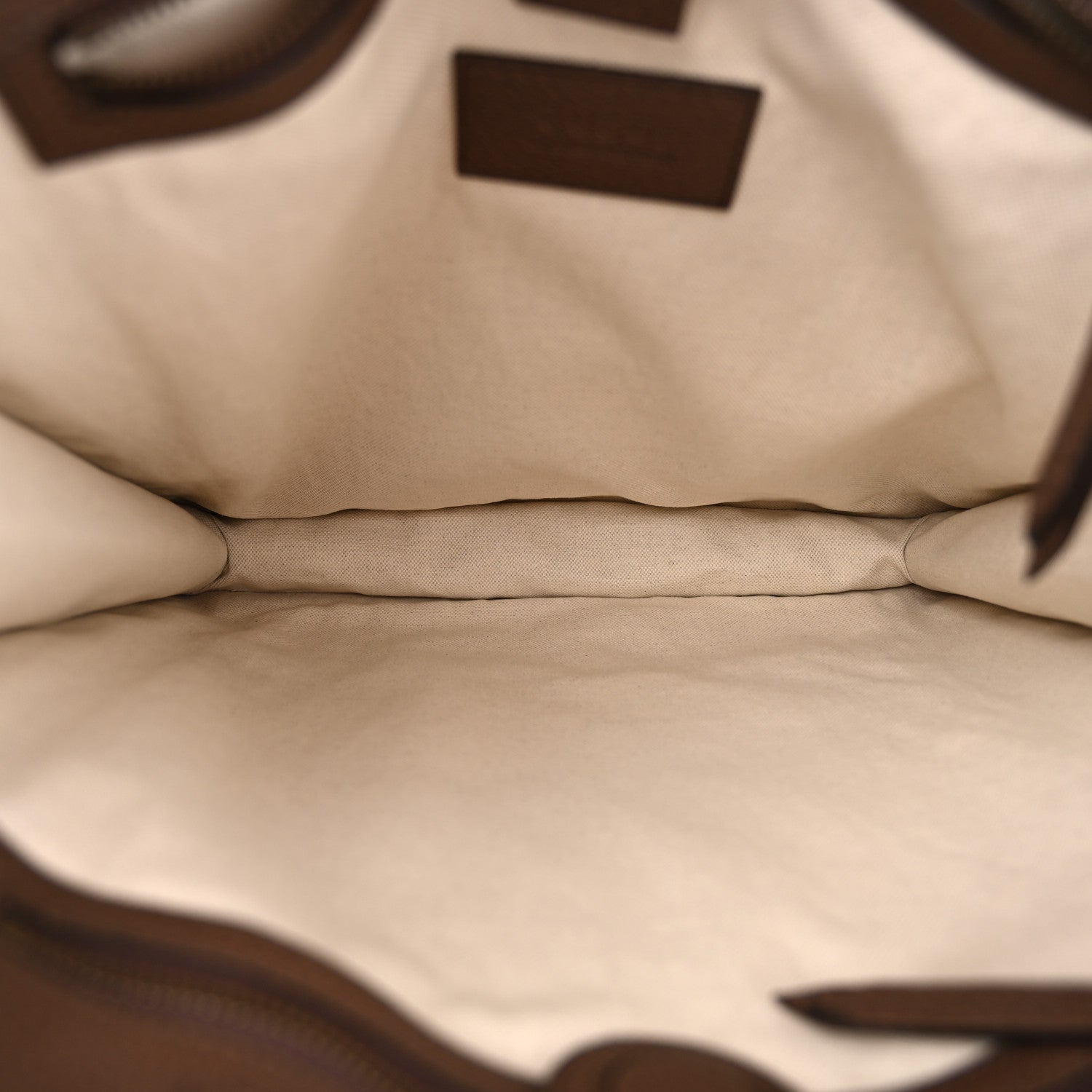 Gucci Soft GG Supreme Monogram Web Bosco Patch Vertical Tote Beige New Shamarock 5 of 11