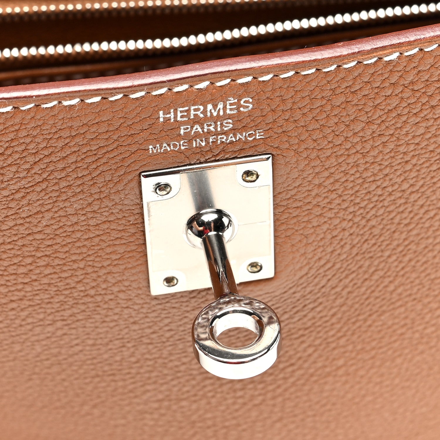 Hermes Togo Kelly Retourne 25 Gold 6 of 10