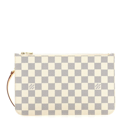 Louis Vuitton Damier Azur Neverfull MM GM Pochette 1 of 9