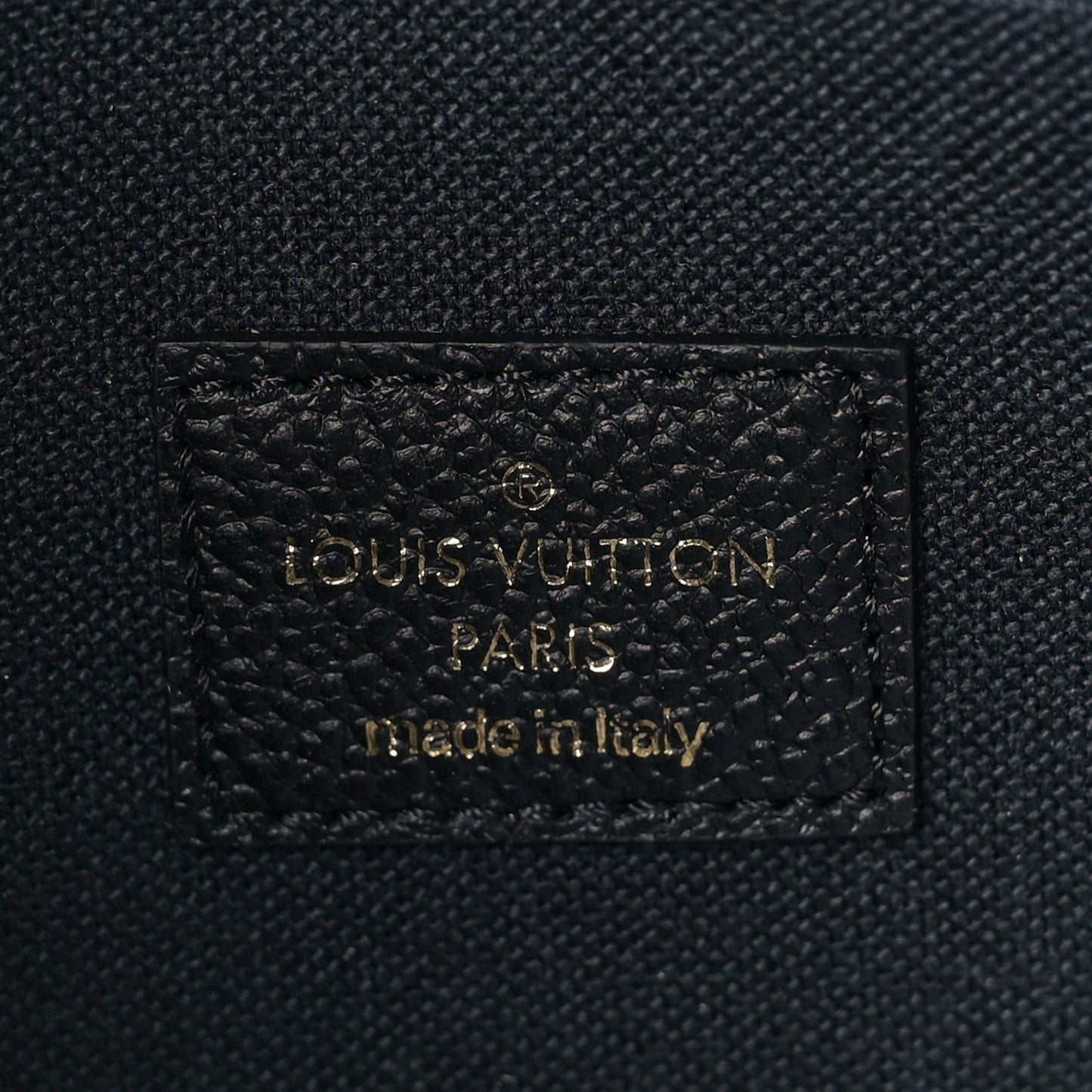 Empreinte Pochette Felicie Chain Wallet Black