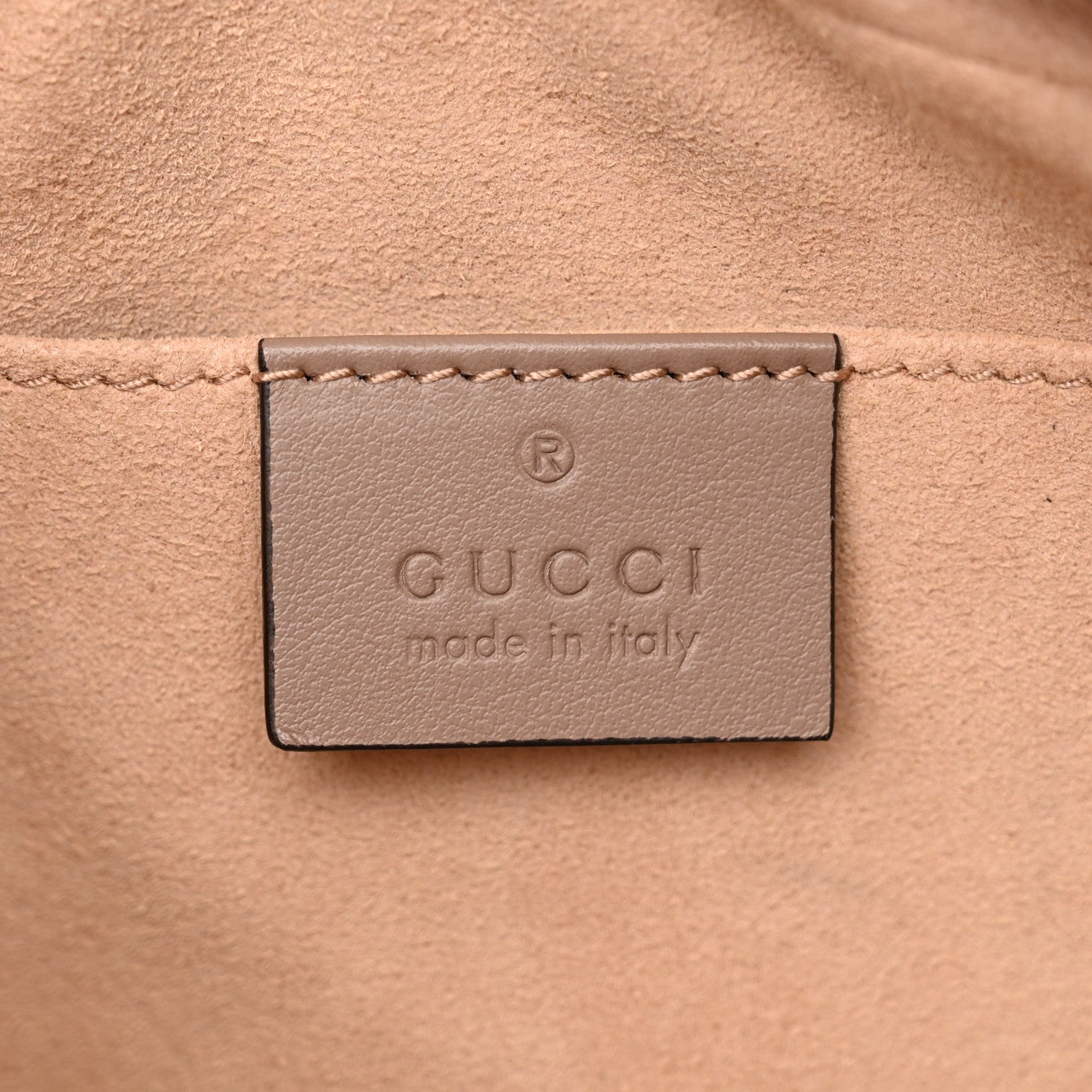 Gucci Calfskin Matelasse Small GG Marmont Chain Shoulder Bag Porcelain Rose 6 of 10
