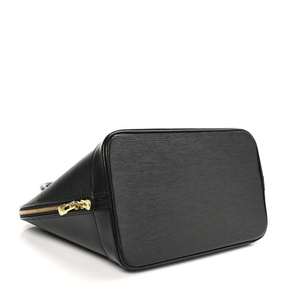 Louis Vuitton Epi Alma PM Black 4 of 9