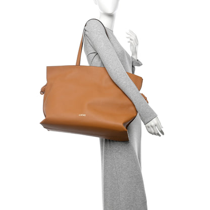 Loewe Calfskin XL Flamenco Knot Bag Warm Desert 2 of 9