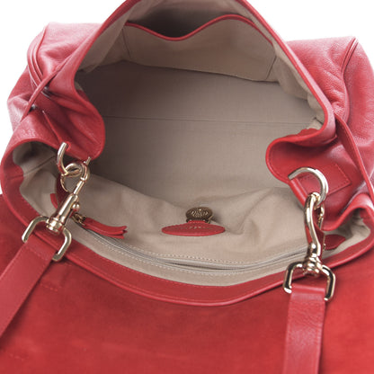 Mulberry Glossy Goatskin Medium Alexa Poppy Red 5 of 10